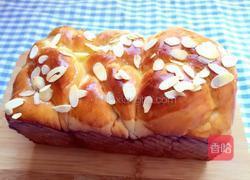 杏仁片辫子土司的做法图解13