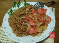 炒冷面的做法图解10