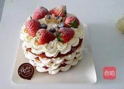 ?草莓裸蛋糕的做法图解9