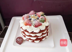 ?草莓裸蛋糕的做法图解10