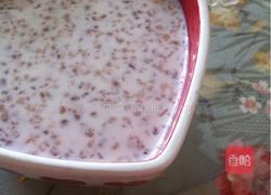 红豆牛奶紫薯西米露的做法图解6