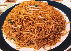 生抽素炒面