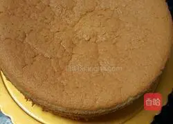 Illustration of how to make chiffon cake 18