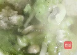 平菇丸子汤的做法图解7