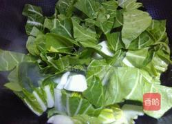 青菜肉圆粉丝煲的做法图解2