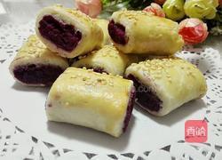 黄金紫薯卷的做法图解10