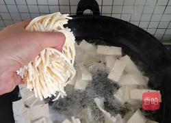 〖 蘑菇酸汤面 〗的做法图解8