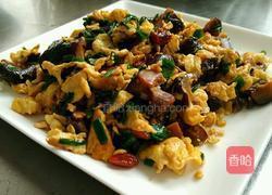 香菇炒鸡蛋的做法图解6