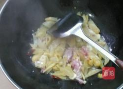 咸菜炒肉片的做法图解7
