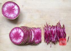 〖 凉拌糖醋红心萝卜 〗的做法图解3