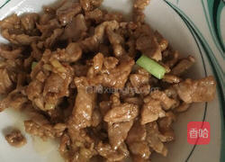 青椒炒肉的做法图解6
