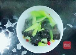 木须西芹木耳的做法图解4