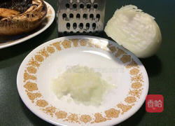 鲜烤香菇酿肉的做法图解3