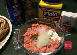 鲜烤香菇酿肉的做法图解4