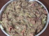 牛肉盖洋葱…（湿炒牛肉）