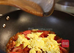 西红柿炒鸡蛋的做法图解7