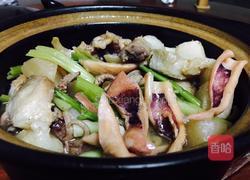 鱿鱼干煲五花肉的做法图解10