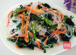 爽口菠菜粉丝的做法图解15