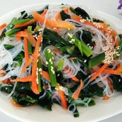 爽口菠菜粉丝的做法[图]