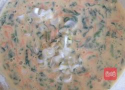 菠菜胡萝卜鸡蛋饼的做法图解7