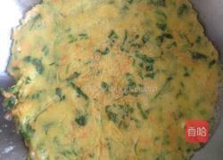 菠菜胡萝卜鸡蛋饼的做法图解10