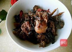 小鸡炖榛蘑的做法图解10