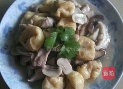 双菇干腐肉片的做法图解15