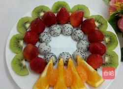 水果拼盘(情人节创意)的做法图解7