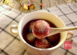 水晶紫薯汤圆的做法图解12