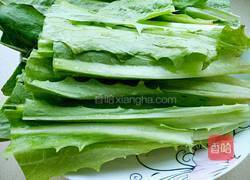 油麦菜烧香菇的做法图解5