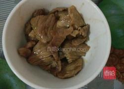 兰豆炒肉片的做法图解2