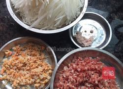 腊味萝卜糕的做法图解2