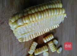 彩蔬玉米粒的做法图解2