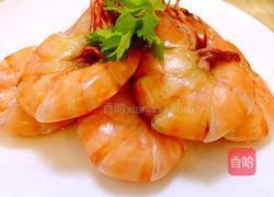 白灼大虾的做法图解4