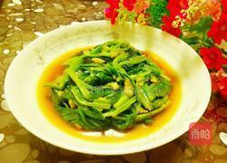 蒜烧油麦菜的做法图解9