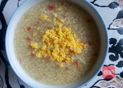 蛋黄小米粥的做法图解5
