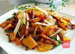 香辣土豆片的做法图解5