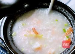 鲜虾砂锅粥的做法图解4