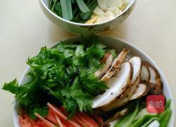 青椒肉丝炒面的做法图解2