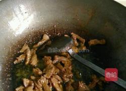 青椒肉丝炒面的做法图解3