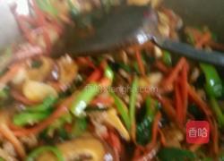 青椒肉丝炒面的做法图解4