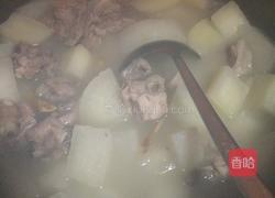 萝卜炖排骨汤的做法图解3