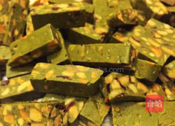 抹茶味牛轧糖的做法图解10