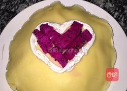 火龙果千层蛋糕！的做法图解21