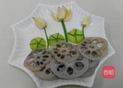 凉拌藕创意摆盘的做法图解9