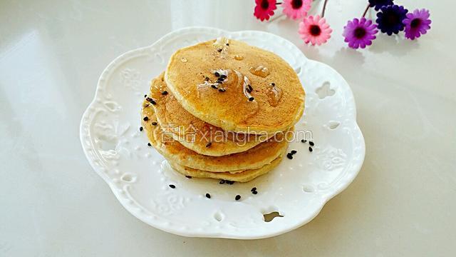 牛奶香蕉松饼
