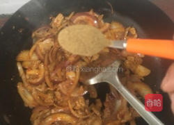 新疆炒烤肉的做法图解9