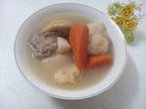 淮山红萝卜马蹄煲鸡脚猪骨汤