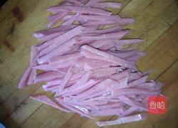 凉拌黄瓜卷火腿的做法图解3