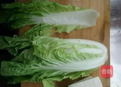 白菜豆腐的做法图解1